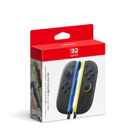 Nintendo - Switch 2 Joy-Con 2 gauche et droite - Bleu / Jaune pâle-Les manettes Joy-Con 2 mises à jour offrent un vibration HD et des contrôles de mouvement et de souris faciles à utiliser dans les jeux compatibles