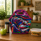 Oscardo - Sac-repas Salmon Hunter de Don Chase-Sac-repas isotherme sécuritaire pour les aliments - Aide à conserver les aliments et les boissons au frais ou au chaud pendant jusqu’à 4 heures. Fabriqué à partir de matériaux sans PVC, sans BPA et sans latex pour une utilisation quotidienne sécuritaire