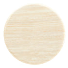 Modway - Lippa Rond de 20 po Faux travertin Table d’appoint, Travertin noir-Assemblée requise