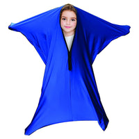 Bintiva - Chaussette sensorielle - Bleu - XL - 12 ans et +-La chaussette sensorielle est un excellent outil qui peut aider les enfants souffrant de troubles du traitement sensoriel à obtenir les informations dont ils ont besoin. La chaussette corporelle offre une étreinte uniforme qui peut calmer les enfants tout en organisant leurs systèmes sensoriels