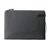Bugatti - Madison Housse Pour Ordinateur Portable 15,6 Pouces - Grise-Fabriqué en 100 % nylon avec des garnitures en cuir végétalien