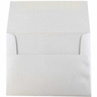 JAM Paper Enveloppes d'invitation métalliques A2 - 4,375 x 5,75 po - Stardream Silver - paquet de 25-Quantité : 25 par paquet
