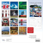 Wyman Publishing - 2026 Couleurs Du Canada Calendrier mural Suspendu Mensuel - 30,5 cm l x 61 cm H - Anglais-Conception Durable - Le papier robuste et de haute qualité empêche le froissage et le débordement de l'encre, et la reliure durable assure la longévité tout au long de l'année