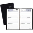 AT-A-GLANCE - Agenda scolaire de bureau hebdomadaire 2025-2026 - 8 po H x 4 7/8 po l - assorties - bilingue-Planification future