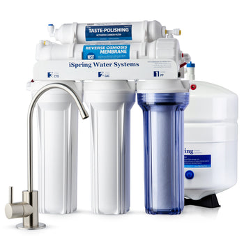 Système Osmose Inverse HiKiNS 5 Étapes - 125GPD - Filtre à Eau Sous Évier - Neuf
