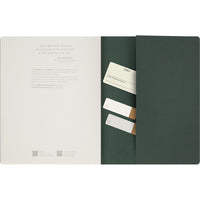 Moleskine - Cahier Etudiant ligné XXL Couverture souple - 8.5" x 11" - Vert-Couverture cartonnée