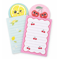 Merangue - Bloc-notes magnétique - Citron Cerise-Bloc-notes magnétique