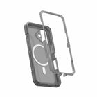UAG - Étui Robuste Trooper MagSafe pour iPhone 17 - Cendre-Revêtement extérieur avec poignée antidérapante pour une utilisation quotidienne intensive