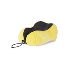 Reebok - Oreiller cervical ergonomique de voyage - Jaune-Maintenir la propreté est facile grâce au tissu lavable de cet oreiller. Retirez simplement la housse et jetez-la dans la machine à laver, vous permettant ainsi de profiter d'un oreiller frais et hygiénique à chaque fois que vous l'utilisez