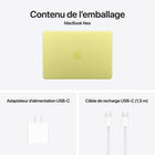 Apple - Portatif MacBook Neo 13 po avec Touch ID - A18 Pro - SSD 512 Go - Mémoire 8 Go - Agrume-10