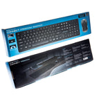 Blue Diamond - 37391 Ensemble clavier et souris sans fil 2,4 GHz - Anglais-La conception de la souris à clic silencieux est jusqu'à 90 pourcent plus silencieuse que les autres souris standard