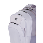 SWISSGEAR - Sac à dos pour ordinateur portable 8172 - Violet clair-La housse de trolley à passage direct se glisse sur la poignée des bagages à roulettes pour faciliter le transport de plusieurs sacs.