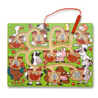 Labyrinthe de nombres avec baguette magnétique Melissa & Doug, 12" x 9" -Les animaux familiers font du comptage et de la correspondance des nombres une activité « attrayante »