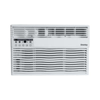 Danby - Climatiseur de fenêtre 12 000 BTU - Blanc-12 000 BTUs refroidissent un espace jusqu'à 550 pieds carrés.