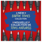 Sharpie - Marqueurs créatifs - Tons terreux2 - marqueurs acryliques à base d’eau - pointe ronde - couleurs assorties - paquet de 5-Marqueurs de couleur vive qui créent des traits éclatants sur les surfaces claires et foncées et font des traits saisissants sur le papier, le métal, le bois, la céramique, le verre, la roche, la toile et plus!