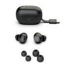 Jlab - Go Pop ANC True Wireless Écouteurs sans Fil Noir-Haut-parleur dynamique de 10 mm
