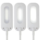 OttLite - Lampette à LED à pince Flexible Soft Touch - Clearsun - Blanc-Fournit une lumière uniforme et douce avec un indice de rendu des couleurs (IRC) supérieur à 95 pour une excellente précision des couleurs