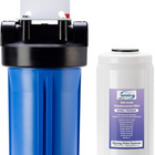 iSpring - WDS80K filtre à eau antitartre pour toute la maison - 4,5 po de diamètre x 10 po de hauteur-Protégez vos appareils électroménagers et votre plomberie contre le tartre. L'inhibiteur de tartre breveté séquestre efficacement le calcium et le magnésium, ce qui empêche l'entartrage de vos tuyaux et permet de dégager les canalisations partiellement obstruées. Caractéristiques principales du produit