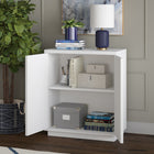 Hudson&Canal - Meuble d'appoint Alston 28 po de largeur - Blanc-Dimensions du produit : 14" L x 27,75" l x 32" H