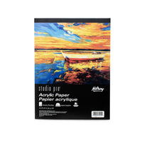Hilroy - Papier acrylique Studio Pro-Les pages peuvent être retirées proprement du cahier relié par le haut 