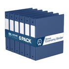 Davis Group Super économie, Reliure à anneaux ronds 1.5 po, paquet de 6 – Bleu Royal-3 Reliure À Anneaux