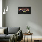 Frameworth - le meilleur de la decennie triple photo - impression encadree - 36,5 po l x 22,5 po H-Impression encadree de qualite superieure sur papier photo avec passe-partout professionnel et cadre robuste - trois photographies qui ensemble racontent une histoire complete