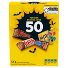 Mars - Chocolats assortis - Paquet de 50-Ce sac de chocolats assortis contient des bonbons au chocolat MARS, M&M'S Peanut, TWIX et SNICKERS