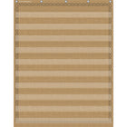 Teacher Created Resources - Tableau de poche à 10 pochettes, motif toile de jute, 34 po x 44 po-Enseignez du nouveau vocabulaire, introduisez des mots qui riment ou fournissez une assistance visuelle pour les exercices et les équations mathématiques