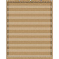 Teacher Created Resources - Tableau de poche à 10 pochettes, motif toile de jute, 34 po x 44 po-Enseignez du nouveau vocabulaire, introduisez des mots qui riment ou fournissez une assistance visuelle pour les exercices et les équations mathématiques