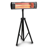Heat Storm - Radiateur infrarouge portatif d'extérieur Tradesman Combo 1500 W-Chaleur instantanée, la chaleur infrarouge est silencieuse et confortable.