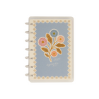 The Happy Planner - Planificateur 2027 daté format miniature 12 mois à reliure à disques - 7,50 po x 6,69 po - Orchard Floral - Anglais-Comprend un aperçu du calendrier annuel, des calendriers mensuels à onglets, des calendriers hebdomadaires, une section de notes hebdomadaire et plus encore 