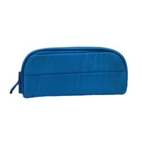Tech Gear - Trousse à crayons bouffante - bleue-Pochette de grande capacité avec fermeture à glissière