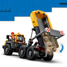 LEGO - City Big Vehicles Le camion-benne et la chargeuse frontale-Comprend 2 blocs jouets, 10 rochers, une clé, un balai et une pioche pour le jeu de rôle