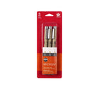 Micron - 50163 Pigma Micron stylos - 01, 05, 10 - gris froid - ensemble de 3-Encre pigmentaire de qualité d'archivage