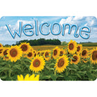Ashley Productions - The Original Fun Mat - Tapis de Bienvenue - 15 -5" x 23 -5" - Bienvenue Tournesols-Mesure et design : Le tapis de bienvenue Tournesols mesure 15,5 po x 23,5 po.