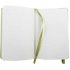 JAM Paper - Grand carnet à couverture rigide avec élastique - 100 feuilles lignées - 5 7/8" x 8 1/2" - Pomme verte-Taille : Grand (5 7/8 x 8 1/2 pouces) | Se glisse facilement dans les sacs, sacs à dos et porte-documents.