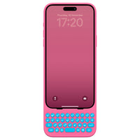 Clicks - Étui clavier pour iPhone 15 Pro Max – Miami Beach-Tapez avec vitesse et précision sur un clavier conçu pour la sensation et la performance.