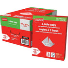 Papier copie à 3 trous certifié FSC de Staples, 20 lb, 8,5 po x 11 po, blanc, 5000 feuilles-8 1/2 po x 11 po