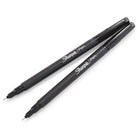 Sharpie - Stylos pointe feutre - 0,4 mm - noir - paquet de 4-L'encre à séchage rapide est à la fois résistante à l'eau et à la décoloration; Certifié AP
