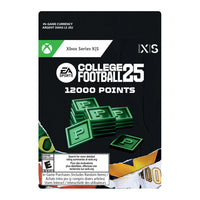 EA Sports College Football 25 : 12 000 points pour Xbox Series X [Téléchargement]-Genre: Sports