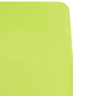 JAM Paper Enveloppes de couleur vive à ouverture au sommet, ferm. gommée, 4 1/2 x 10 3/8 po, vert lime, paq./100-Matériau : Papier