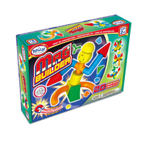 Popular Playthings - Jeu de construction magnétique Mag Builder, 20 pièces-Système de blocs de construction unique pour les enfants de 2 ans et plus.