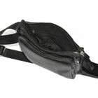 Nicci - Sac à bandoulière pour femme avec poche avant zippée - Noir -Poche intérieure zippée et poche pour téléphone portable