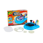 Crayola - Station d’art Spin & Spiral de -DEUX ACTIVITÉS ARTISTIQUES CLASSIQUES EN UNE : La station d'art Spin & Spiral de Crayola permet aux enfants de réaliser de superbes dessins à l’encre géométriques en spirale à la fois coulants et farfelus