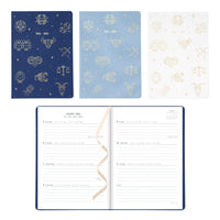 Letts - 2024-2025 agenda académique hebdomadaire/mensuel - 8 1/4 po x 5 7/8 po - Collection Zodiac assortie - Multilingue-12 mois, août 2024 à juillet 2025