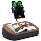 ShoppingAll - Support de tablette réglable avec coussin et oreiller - Gris-Compatibilité Universelle Des Appareils - Compatible avec les Kindles de 4.7” à 13”, Kindle Paperwhite, iPads, tablettes, téléphones intelligents et même les ordinateurs portables jusqu’à 14 pouces, idéal pour la lecture, l’étude ou le streaming.