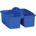 Teacher Created Resources - Caddy de rangement en plastique bleu, paquet de 6-Ces paniers sont fabriqués à partir de plastique durable et comprennent des compartiments divisés pour une organisation facile.