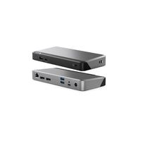 ALOGIC - Station d'accueil MX2 USB-C double écran DP mode alternatif - Alimentation 65 W-Le MX2 simplifie les configurations multi-écrans. Doté de la technologie DP Alt Mode, il se connecte directement à deux écrans et à de nombreux autres accessoires. Pas besoin d'installer de pilotes ni de logiciels. Branchez-le et c'est parti !