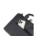 Tucano - Gommo Slim Sac pour ordinateurs portables 15,6 po et MacBook Pro 16 po - Noir-Poche avant pour accessoires