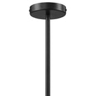 Modway - Wave Gribouillis à 2 bras Lumière suspendue - Noir-8